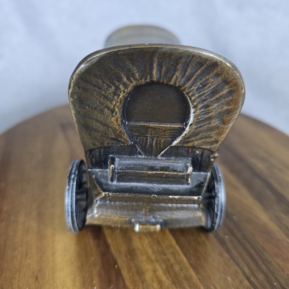 Vintage Covered Wagon Figurine Cast 1970's - Picture 3 of 8